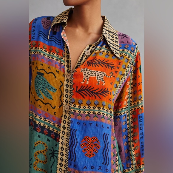 Farm Rio Buttondown - Picture 3 of 4